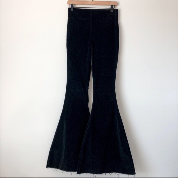 Show Me Your MuMu High Rose Flare Corduroy Bell Bottom Flares - Picture 2 of 8